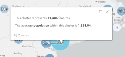 clustering-generated-popup